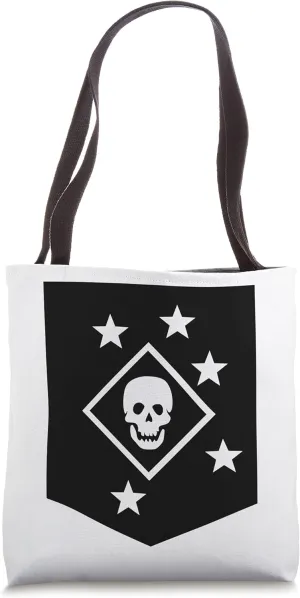 SILENT DEADLY MARINE RAIDERS Tote Bag