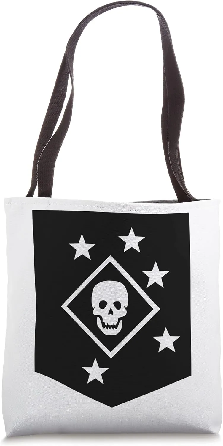 SILENT DEADLY MARINE RAIDERS Tote Bag