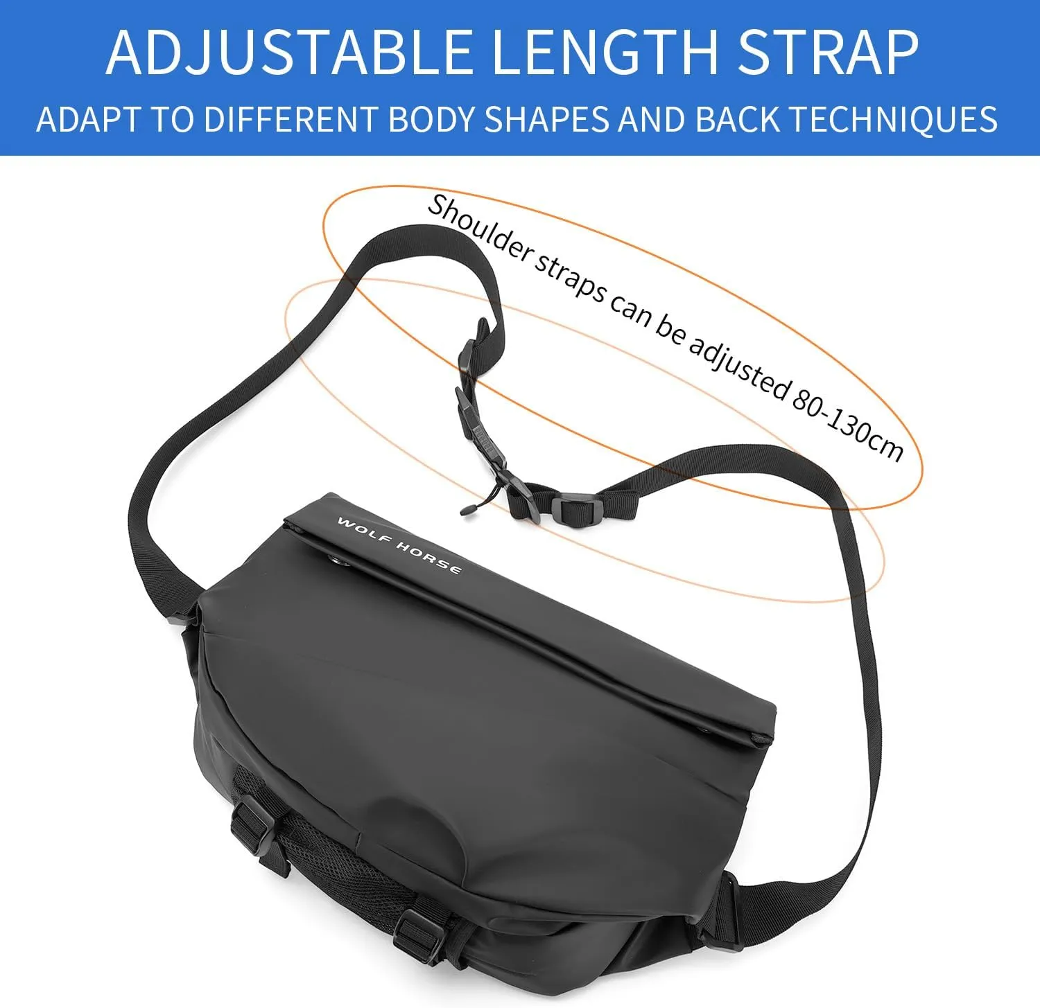 Sling Bag - Quick Access, Expandable, Multipurpose Crossbody Bag Waterproof Chest Shoulder Backpack Casual Daypack for Travel Work