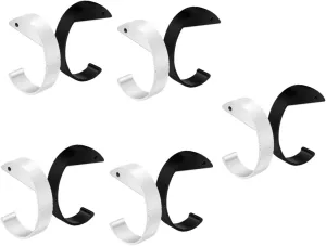 SOIMISS 2sets Desk Backpack Hook Purse Hanger Hook for Door Purse Holder for Table Handbag Hanger Desk Accessory 2pcs*2