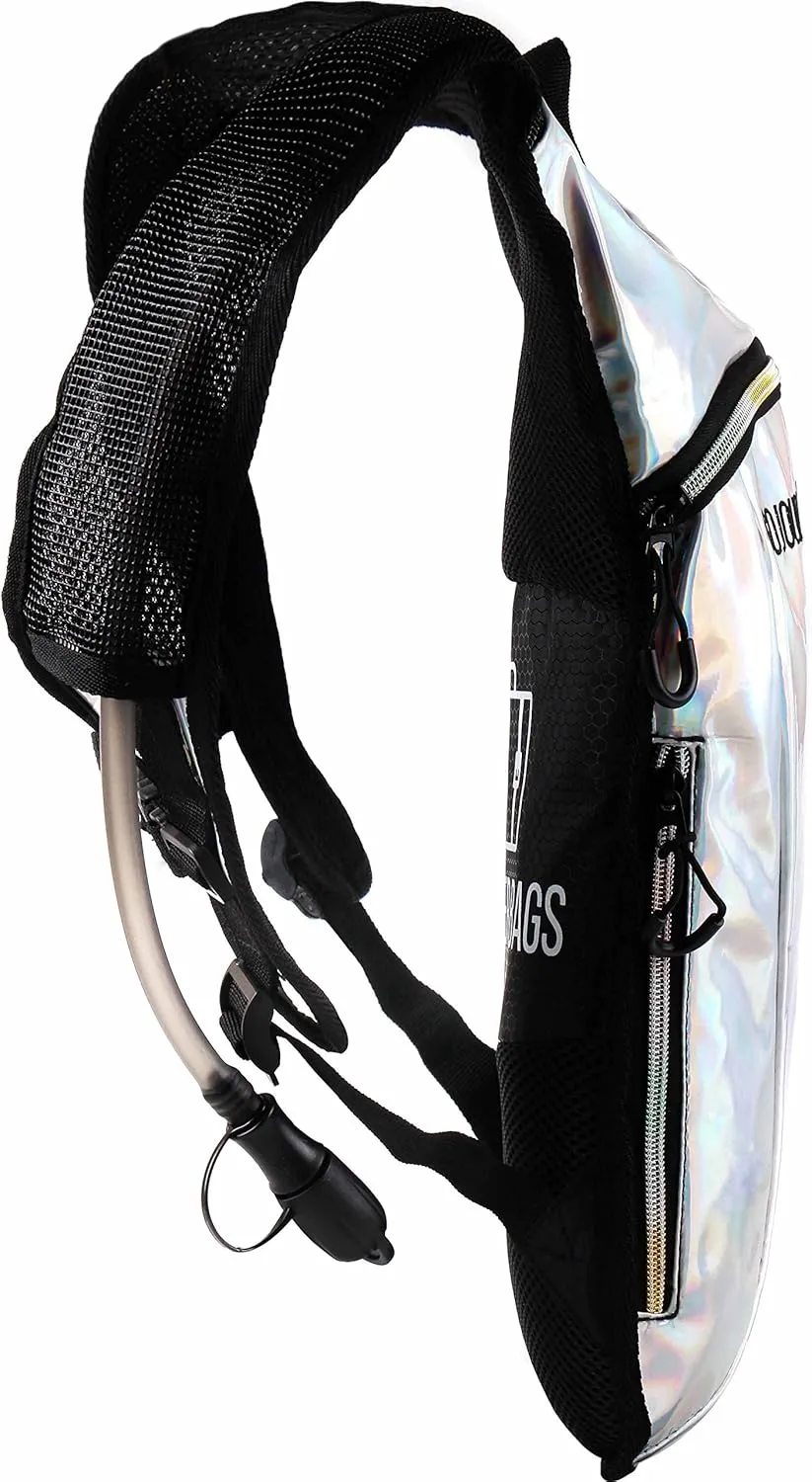 Sojourner Rave Hydration Pack - Hydration Backpack - Hydropack with 2L Bladder - Water Backpack for Festivals, Hiking, Running, Biking and More