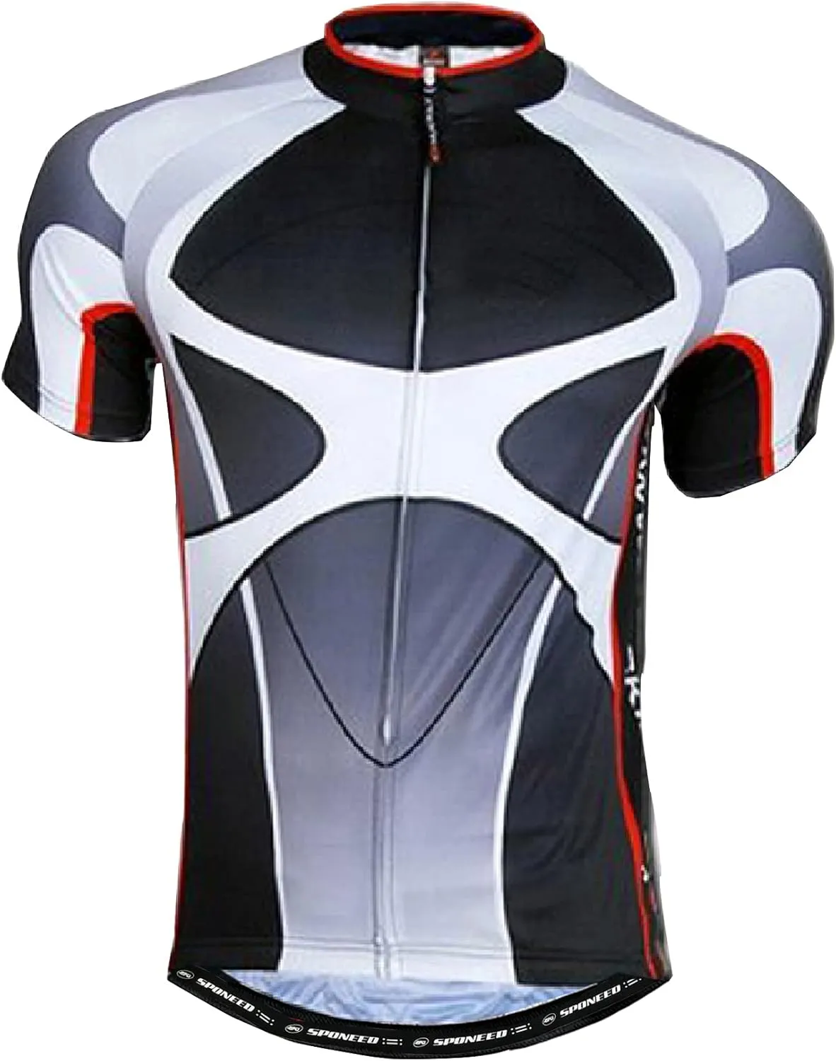 sponeed Men's Cycling Jersey and Bib Short Suit Bicycle Wear Padded Bike Tights
