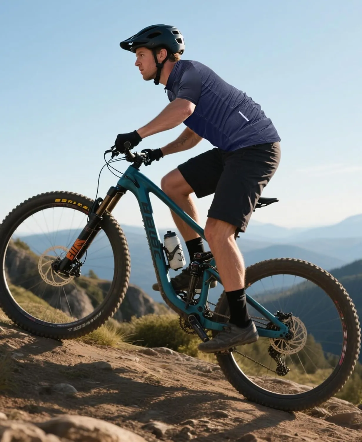 sponeed Men's Cycling Jerseys Tops Biking Shirts Short Sleeve Bike Clothing Full Zipper Bicycle Jacket with Pockets