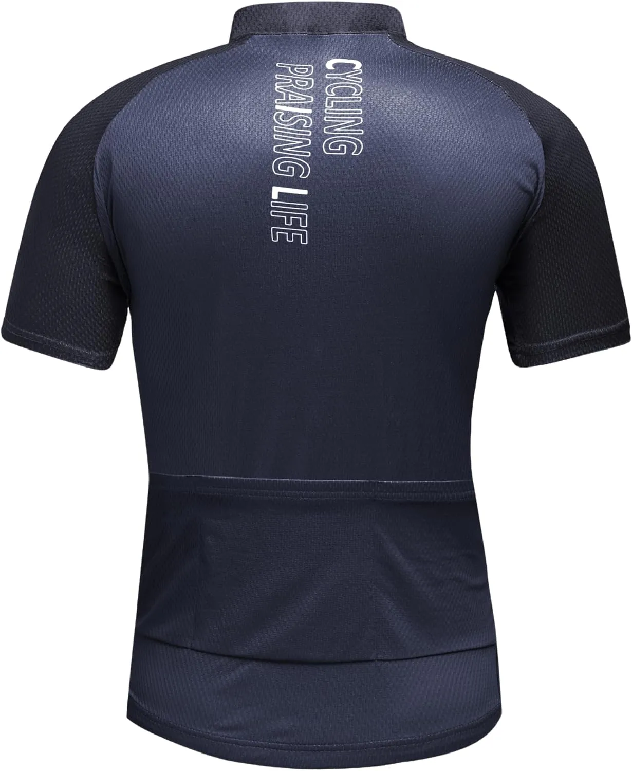 sponeed Men's Cycling Jerseys Tops Biking Shirts Short Sleeve Bike Clothing Full Zipper Bicycle Jacket with Pockets