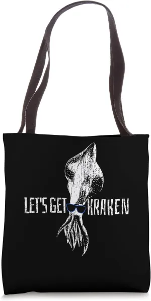 Squid Marine Biology Tote Bag