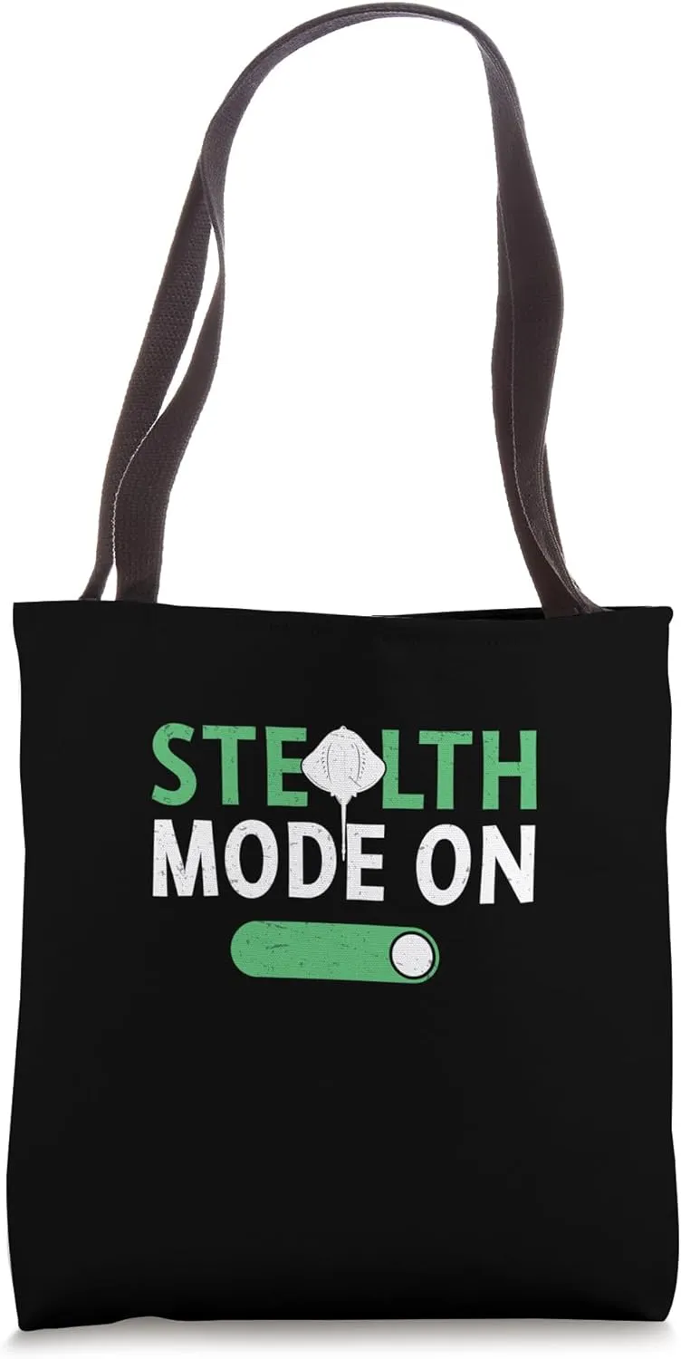 Stealth Mode On Funny Stingray Marine Biologist Oceanologist Tote Bag