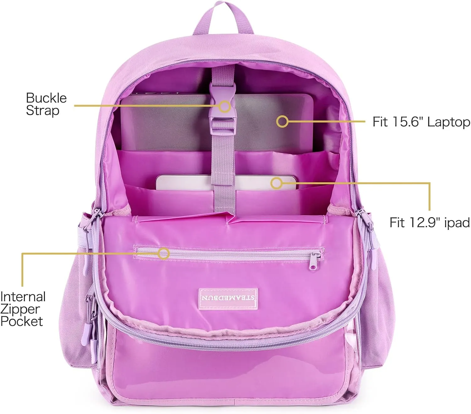 STEAMEDBUN Ita Bag Backpack with insert Pin Display Backpack for School Cosplay