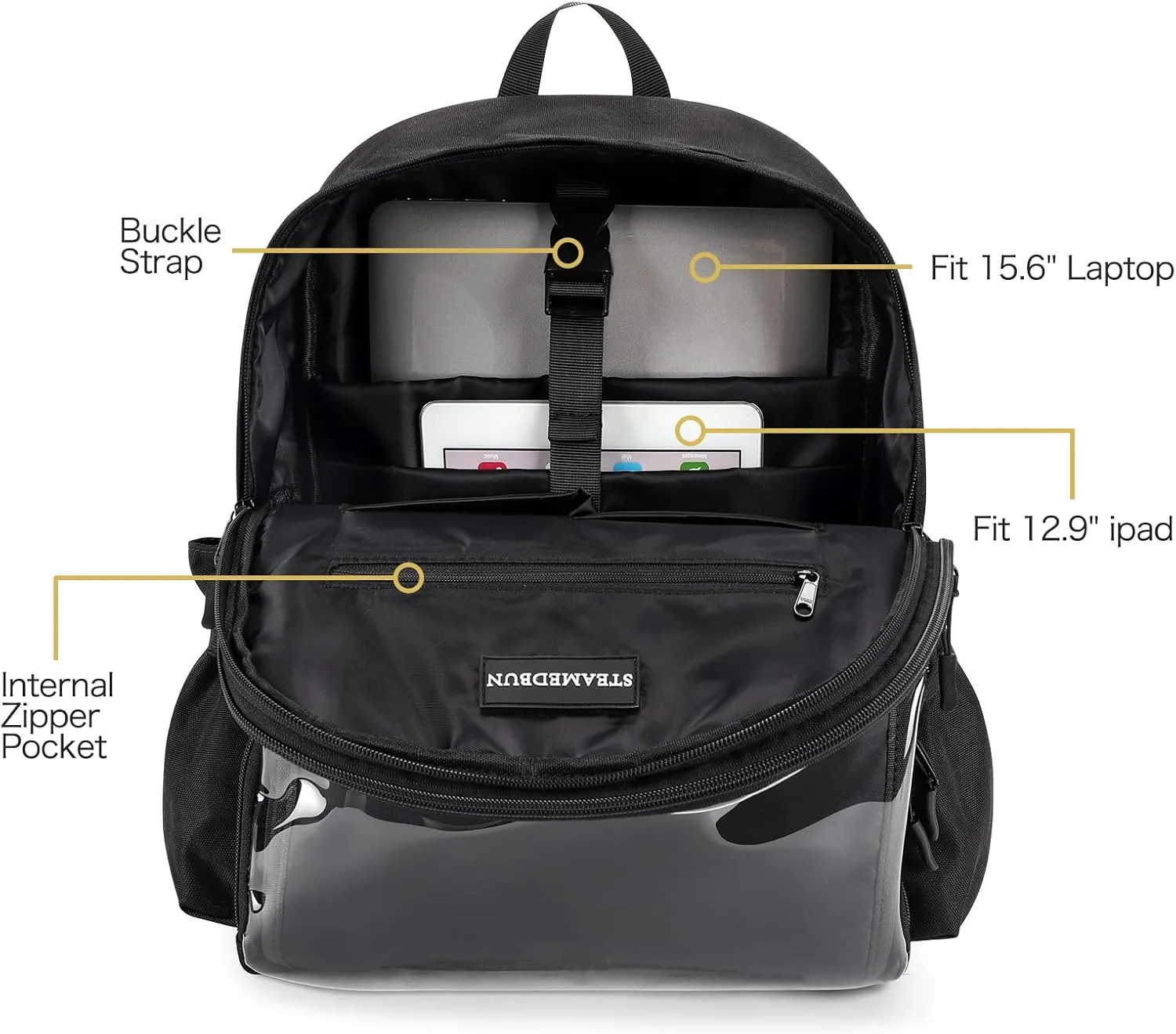 STEAMEDBUN Ita Bag Backpack with insert Pin Display Backpack for School Cosplay