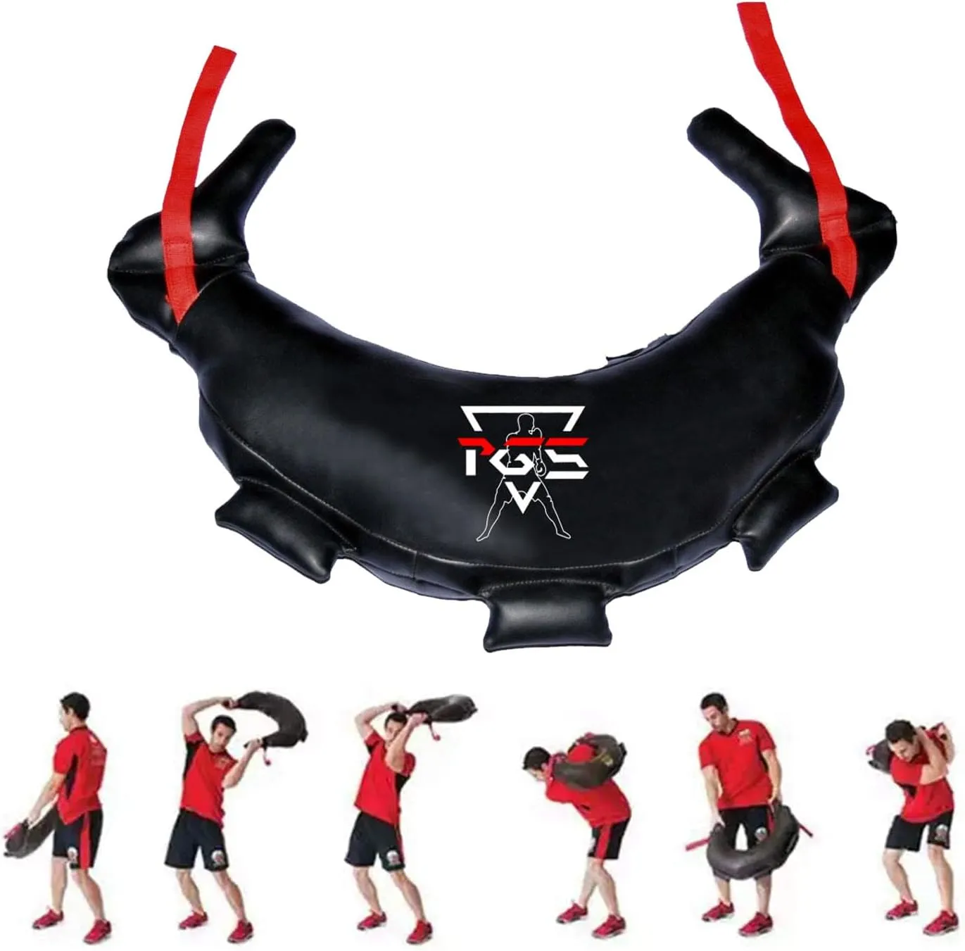 Strength Training Bag, 11LB/33LB/55LB, Fitness Sand Bag, Home Gym Weight Training, Multifunctional Workout Bag
