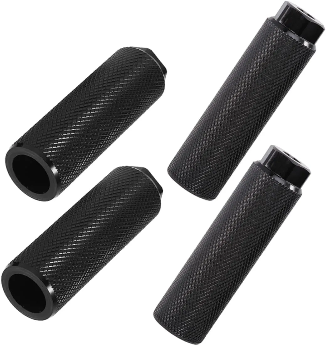 Sturdy Bike Foot Pegs 4pcs Aluminum Alloy Pedals Portable Footrest Cycling Accessories Rear Foot Pegs for Bicycles