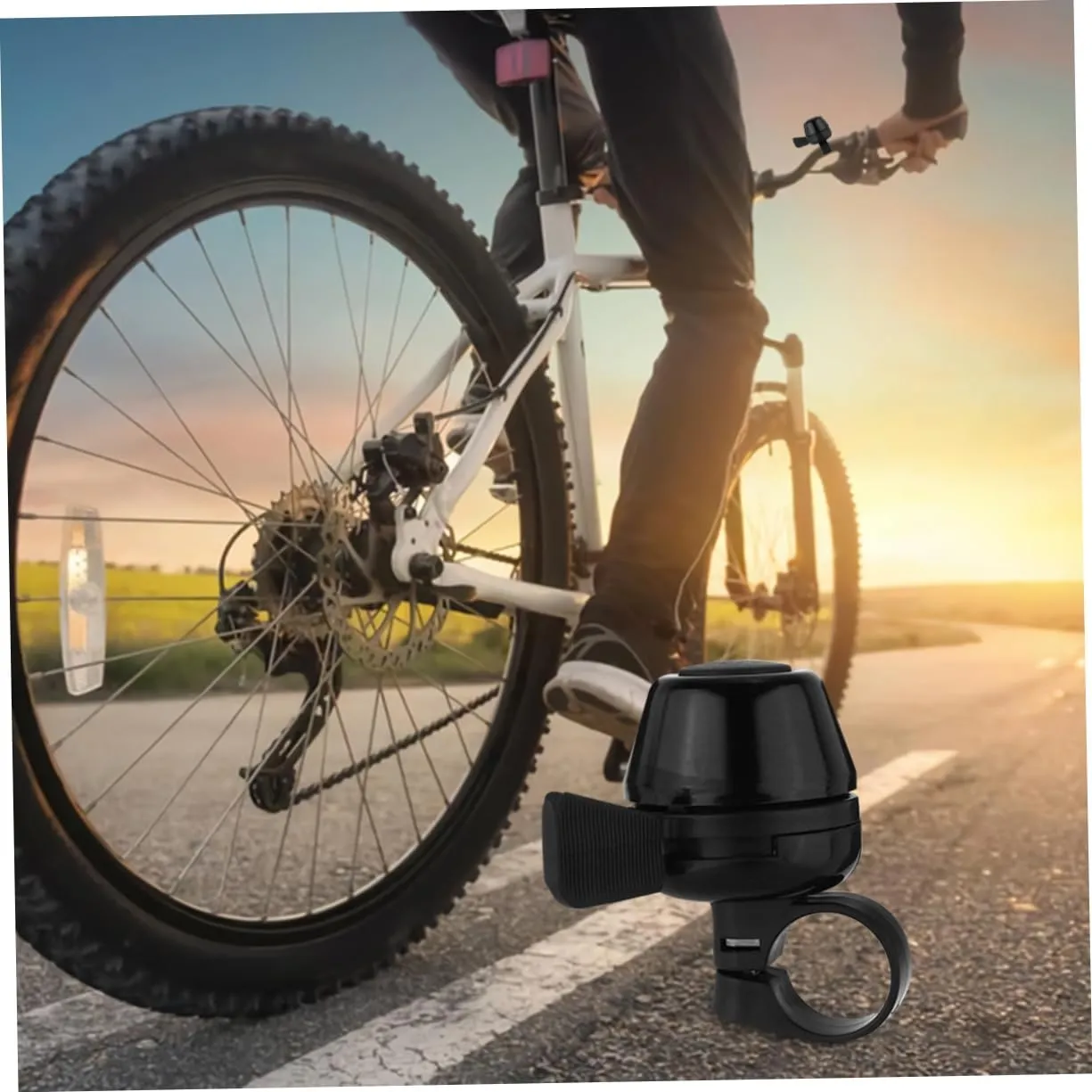 SUPVOX 6 Pcs Bicycle Bell Kids Bike Cycling Bell Ring Scooter Bell Mini Cycling Bells Kids Rings Bike Horn Bell