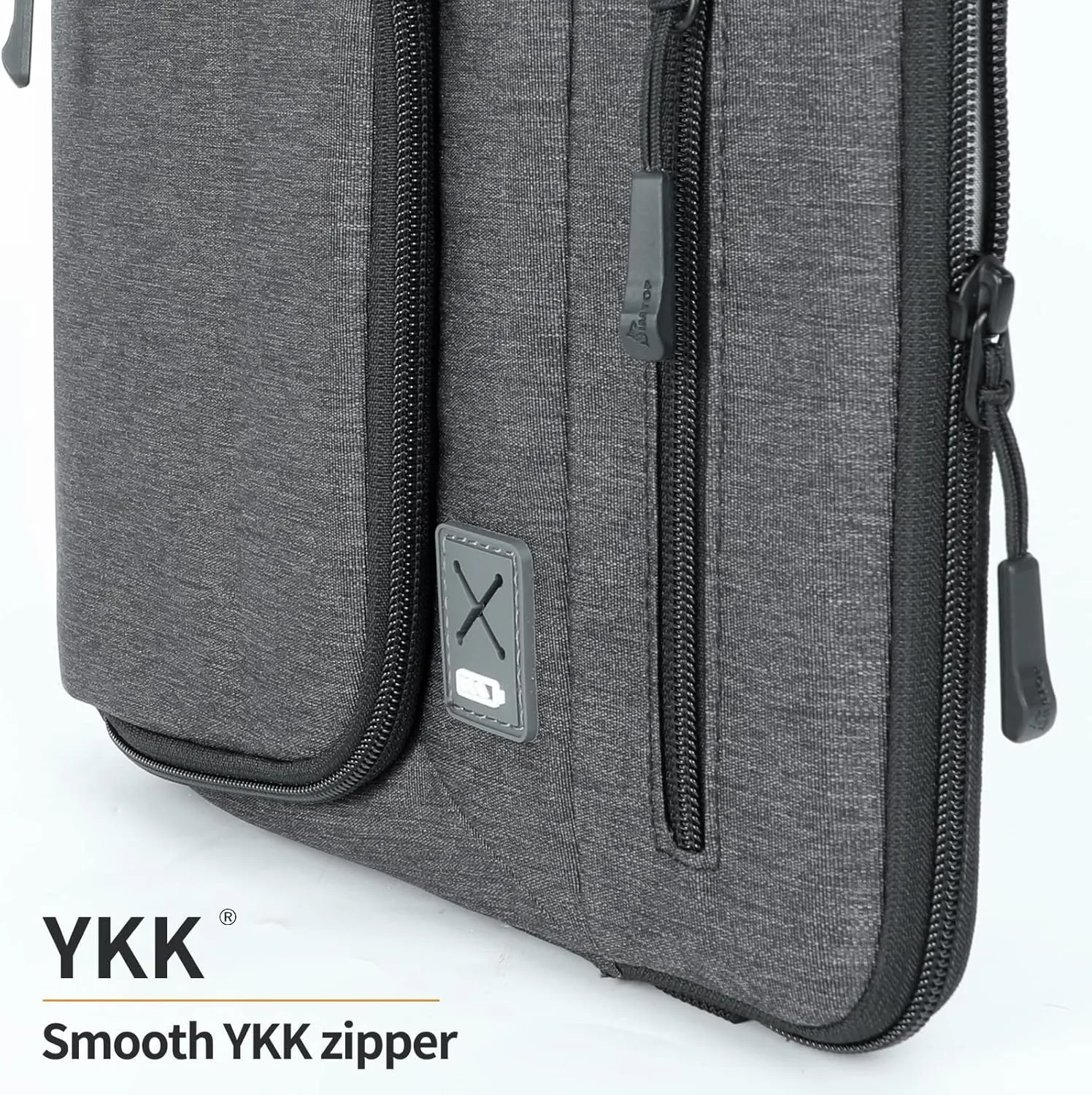 Tablet Shoulder Sleeve Bag Compatible with 12.9-inch New iPad Pro (5th/4th/3rd Gen) 2022-2018 with Magic Keyboard and Smart Keyboard Folio or Slim Folio Pro Case, (12.9 inch, Dark Grey)
