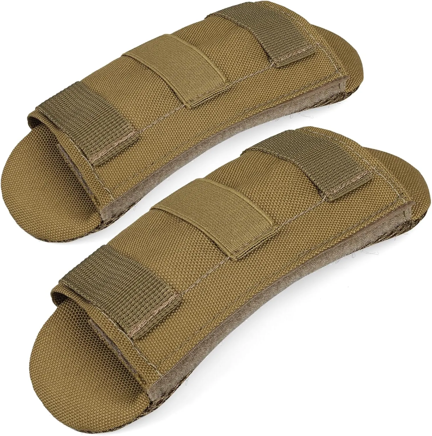 Tactical Plate Carrier Shoulder Pads, 2 Pack Shoulder Strap Pad Backpack Strap Cushion Pads Vest Shoulder Pads Bag Strap Pad Backpack Accessories Fit Up to 3.1" Strap