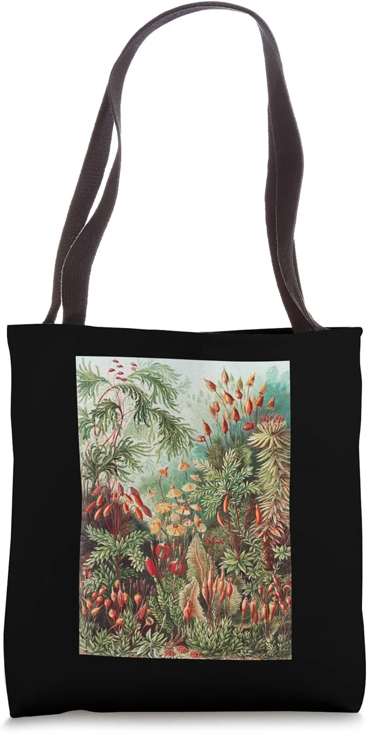 Taxonomy Of Biology Muscinae Scientific Haeckel Tote Bag