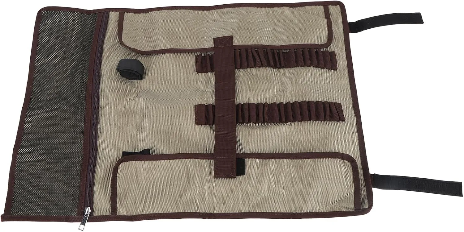 Tear Sturdy Tent Stake Bag | Multifunctional Camping Accessory Organizer with Handle | Oxford Cloth Storage for Nails/Hammers/Tools | Portable & Foldable Design