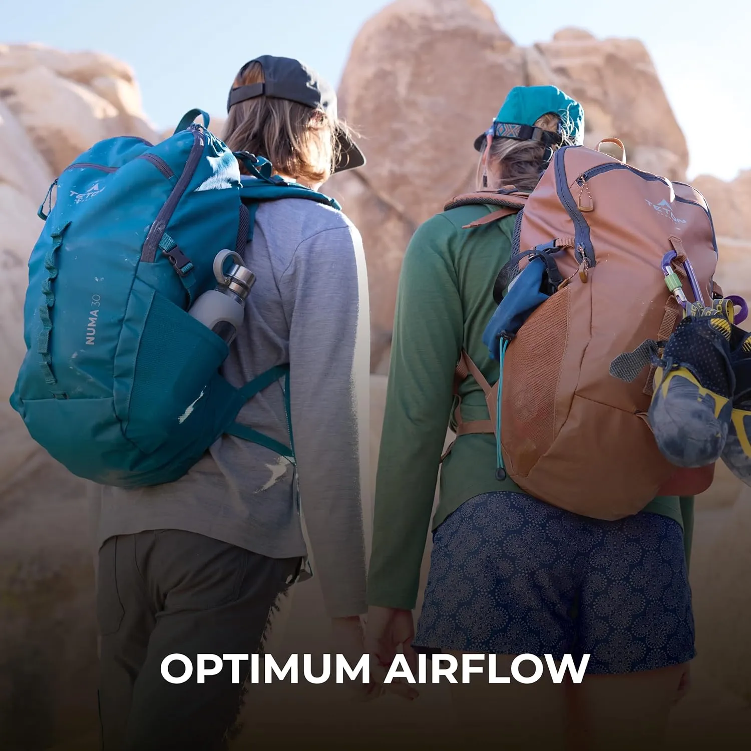 TETON Sports Numa backpack, sleek design, durable and ready for hiking, camping or backpacking. Lightweight with more room than you think. Perfect bugout bag. 30L, Granite