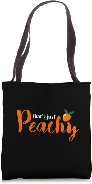 That's Just Peachy Summer Peach Tote Bag