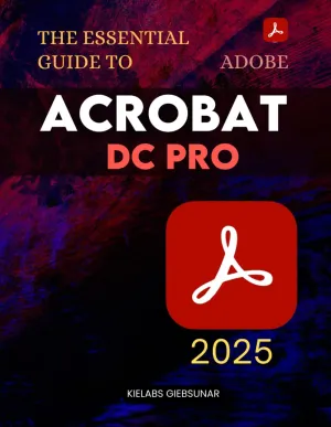 The Essential Guide to Adobe Acrobat DC Pro: Master Powerful PDF Tools And Advanced Document Features To Create Edit Secure And Automate Professional Files With Speed Precision And Creativity Paperback – April 21, 2025