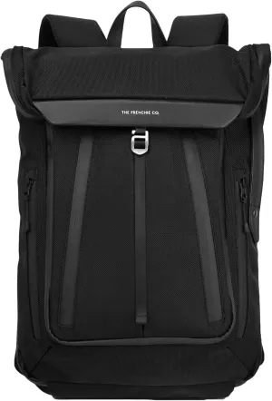 The Frenchie Co. Work/Travel Speed Backpack, Expandable (23-30L) Laptop Backpack with Anti-Theft Magnetic Closure, Made of Ballistic Nylon
