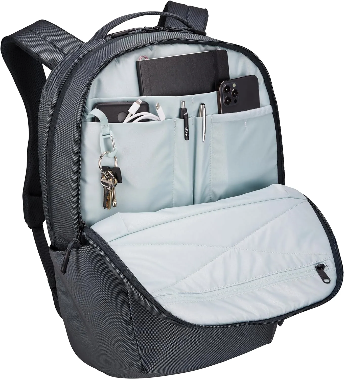 Thule Subterra Backpack 27L, Dark Slate , 18.9 x 8.66 x 13.39 inches