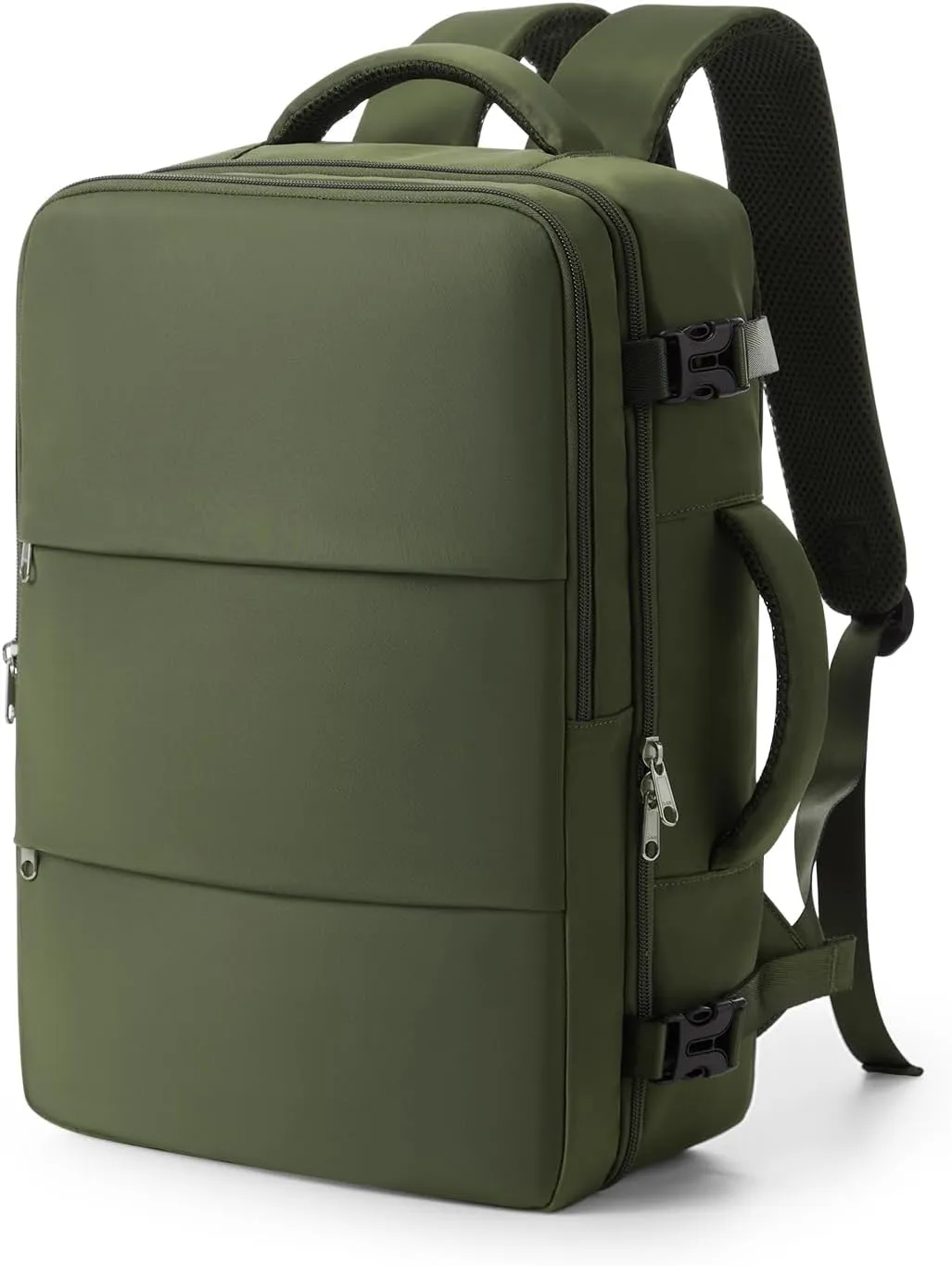 Travel Backpack For Women Men Carry on Backpack Luggage Flight Approved Personal item Travel Bag Essentials Mochila de viaje Laptop Backpack Olive Green