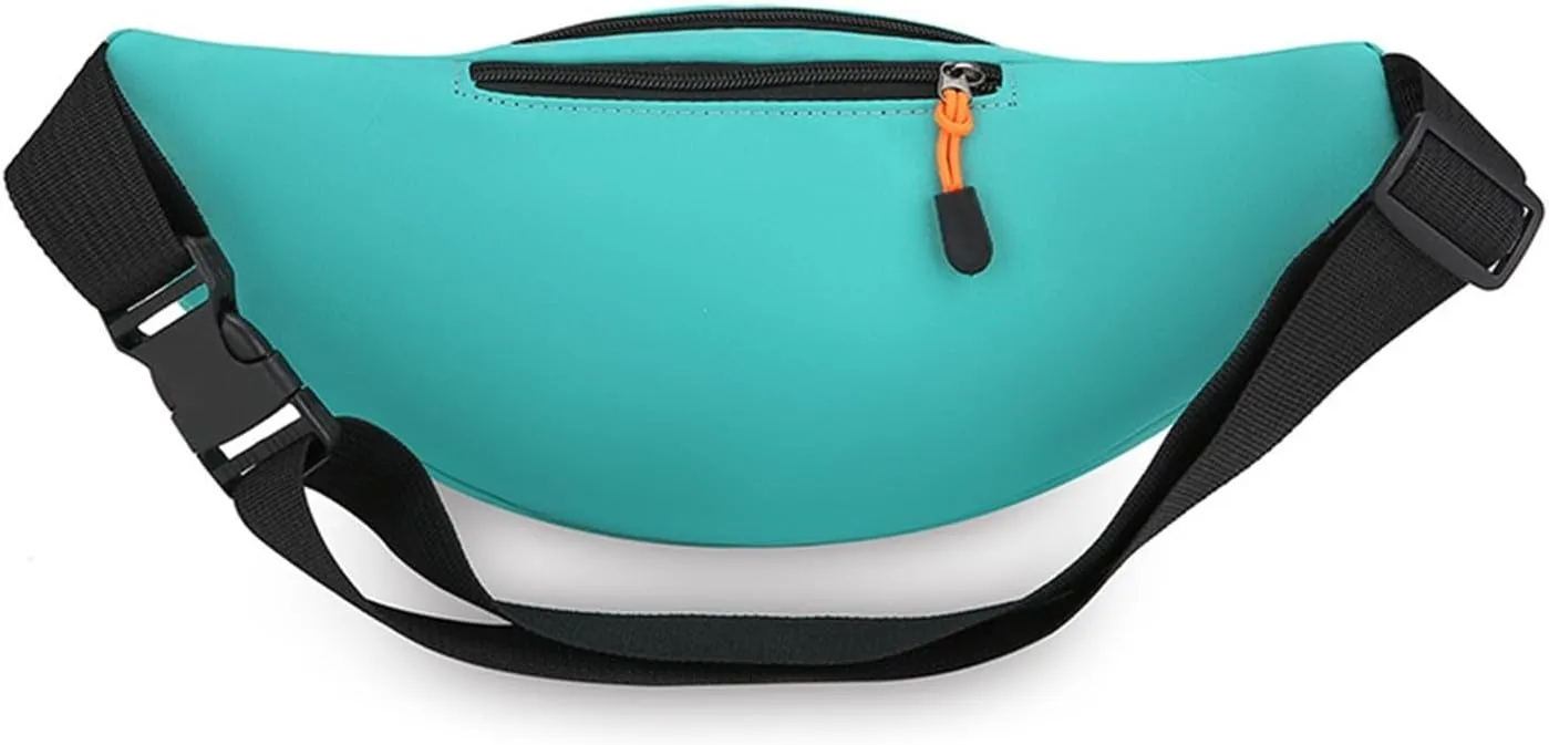 Travel bag, travel waist bag, waterproof Oxford cloth, small compartment classification, suitable for sports riding,(Grey)