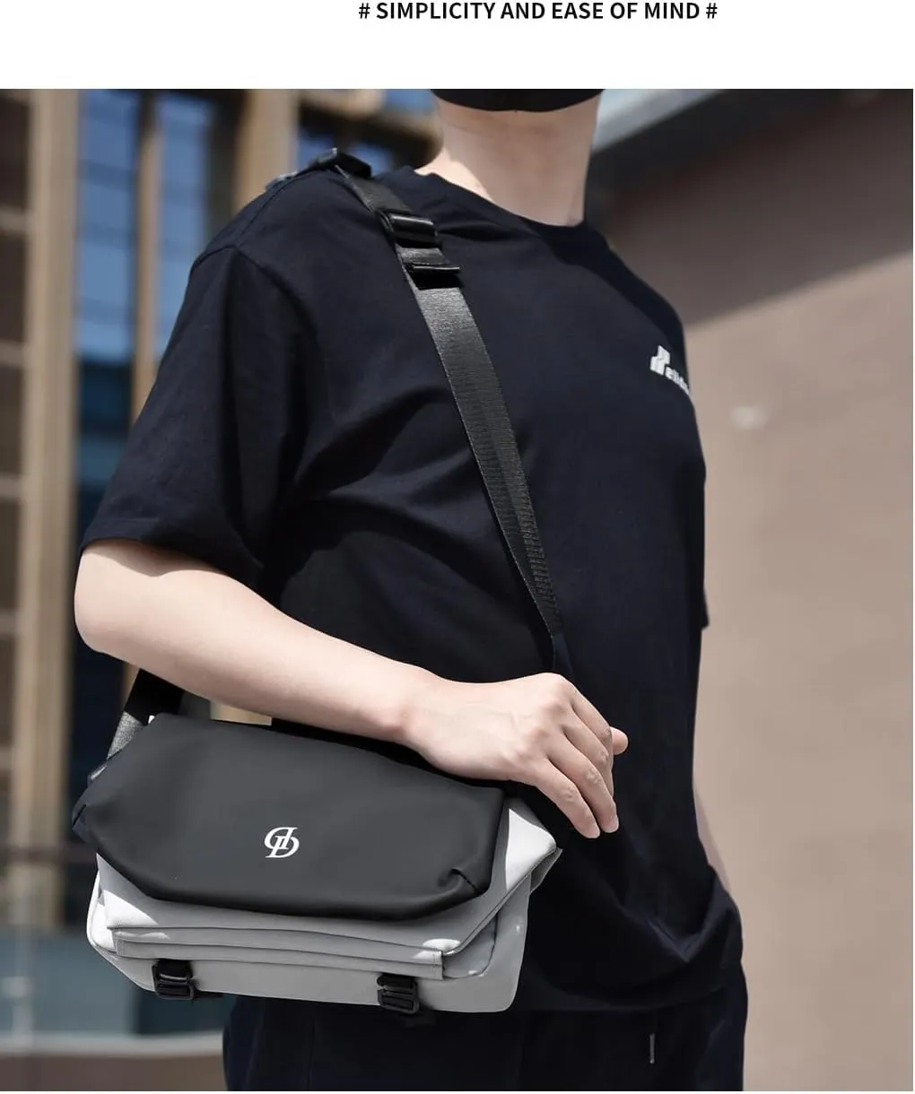 Trendy Montage Crossbody Bags for wen women, Upgrade Buckle Hiking Daypack, Waterproof Sling Chest Bag Backpack