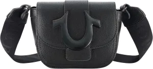 True Religion Women's Crossbody Bag, Mini Flap Adjustable Shoulder Handbag