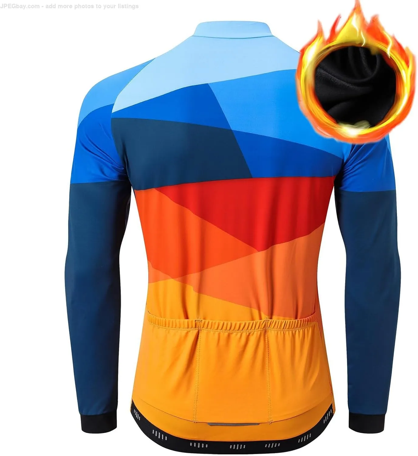 UGLY FROG 2025 Winter Fleece Long Sleeve Cycling Jersey Bicycle Coat