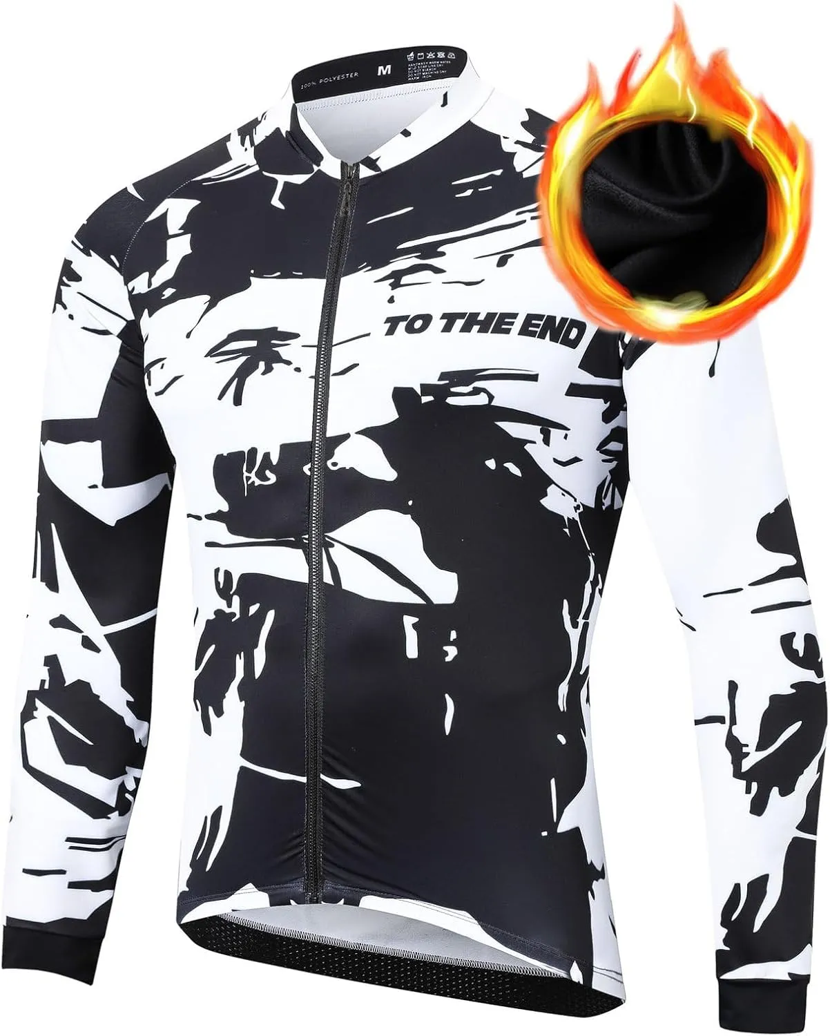 UGLY FROG 2025 Winter Fleece Long Sleeve Cycling Jersey Bicycle Coat