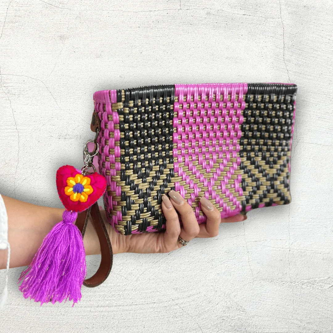 Upcycled Handwoven Handbags - Violeta BUNDLE