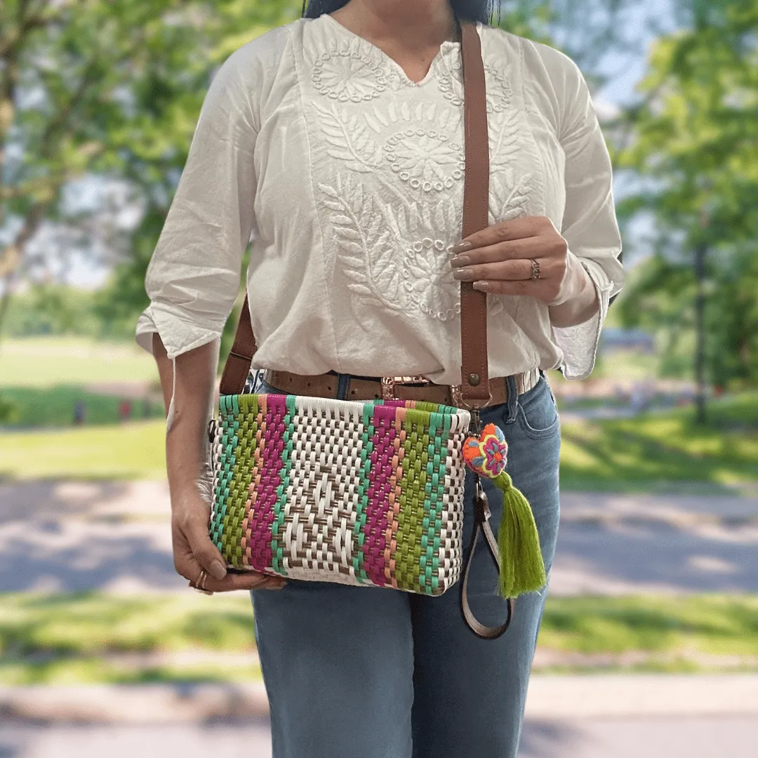 Upcycled Handwoven Handbags - Violeta BUNDLE