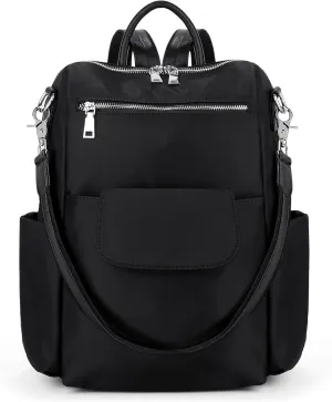 UTO Women Backpack Purse 3 ways Oxford Waterproof Cloth Nylon Ladies Rucksack Shoulder Bag
