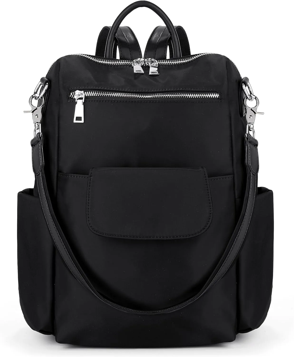 UTO Women Backpack Purse 3 ways Oxford Waterproof Cloth Nylon Ladies Rucksack Shoulder Bag