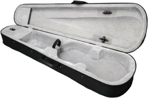 Vasitelan 4/4 Full Size Violin Hard Case Basic Professional Triangular Shape Backpack,Violin Triangle Case (Gray)