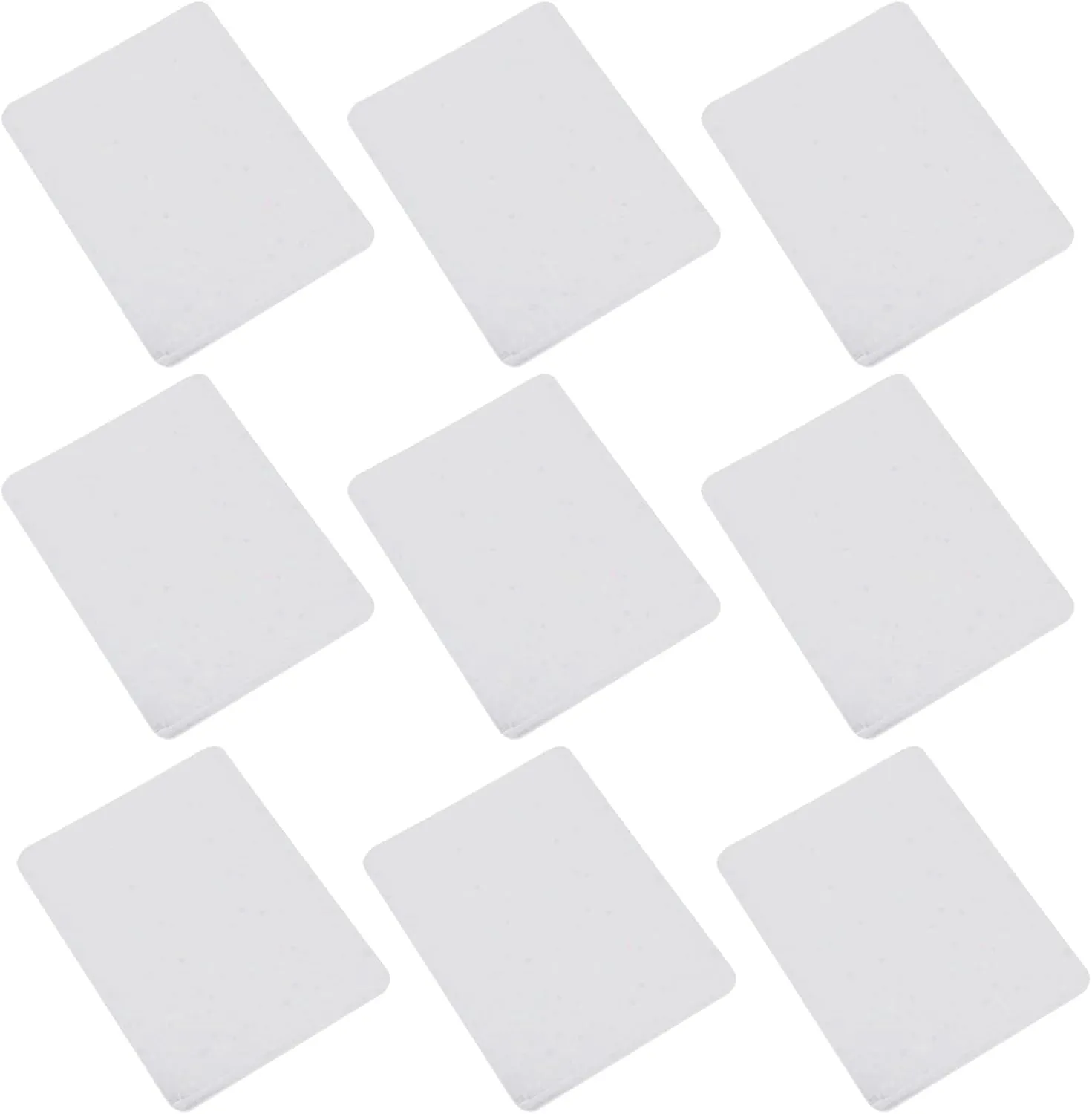 VICASKY 50pcs Simple Style Cardholders Transparent Trading Card Sleeves Standard Card Protectors for Easy