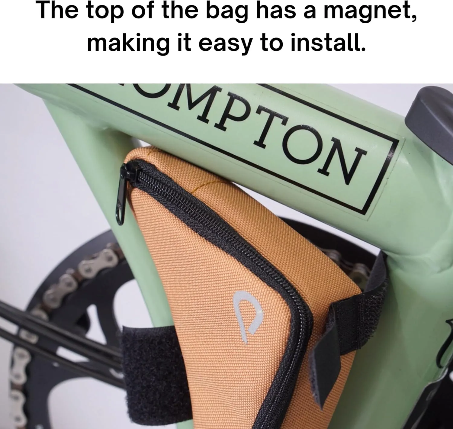 Vincita BOOMERANG BAG -Frame Bag for Brompton Bike - Bicycle Accessories