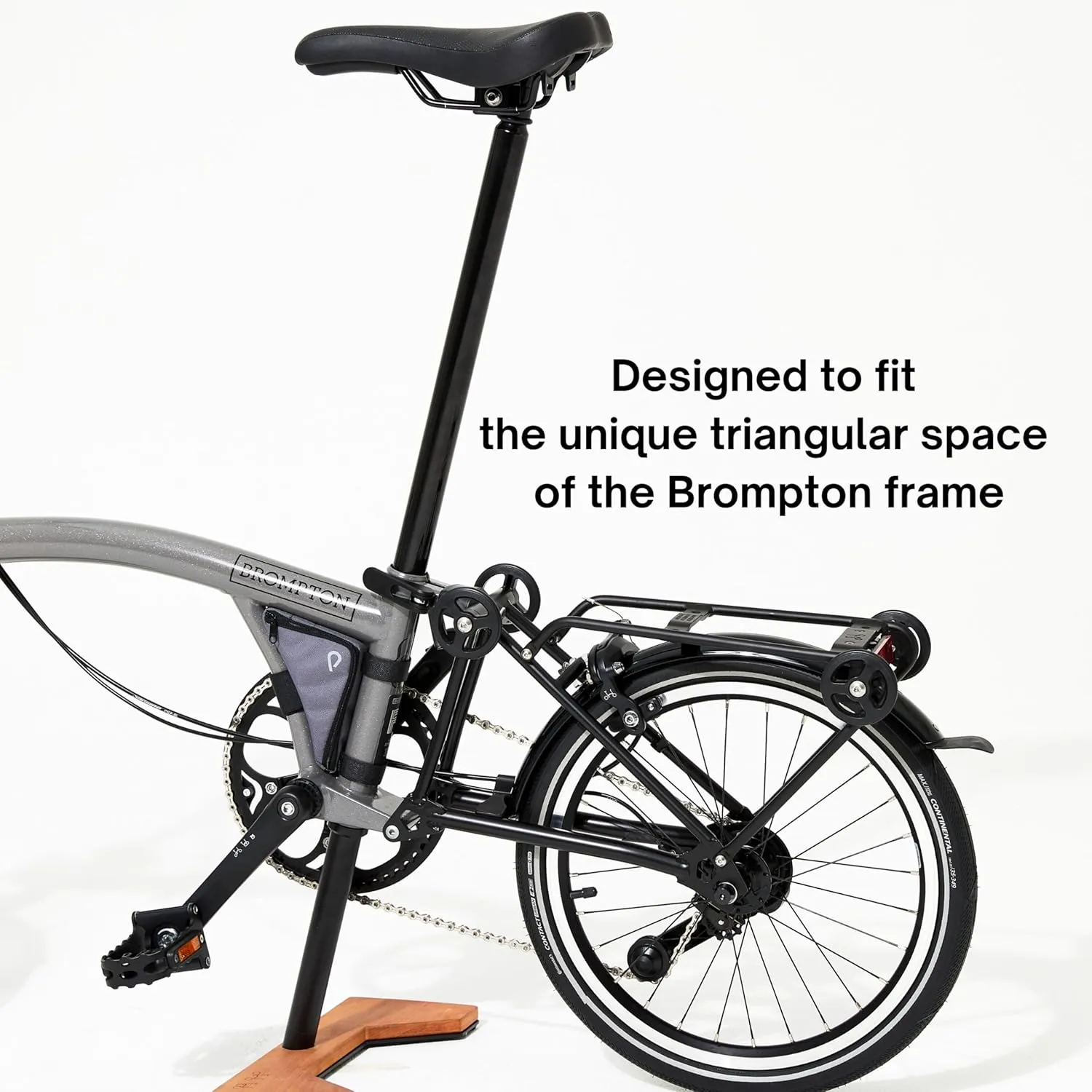 Vincita BOOMERANG BAG -Frame Bag for Brompton Bike - Bicycle Accessories