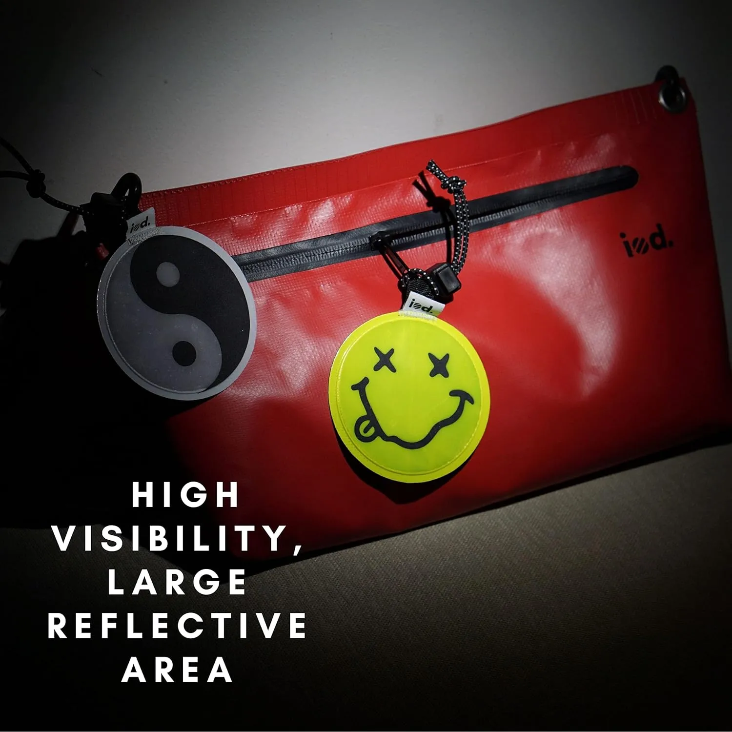Vincita iod Reflective Multipurpose Safety Reflector with Various Fun Designs For Your Bicycles, Backpack, Stroller