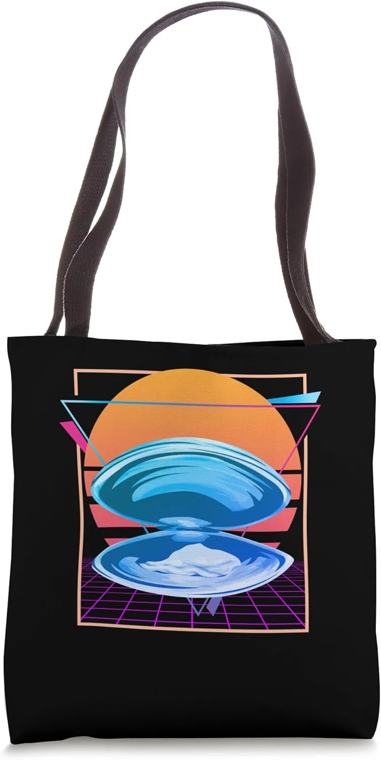 Vintage Oyster Shellfish Sea Creature Marine Animal Seafood Tote Bag