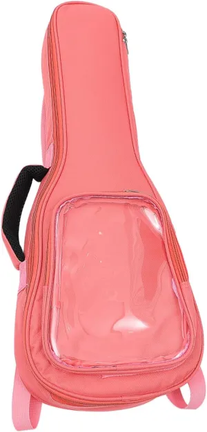 VOSAREA Double Shoulder Ukulele Bag 23/24 Size High-durability for Safe Transportation