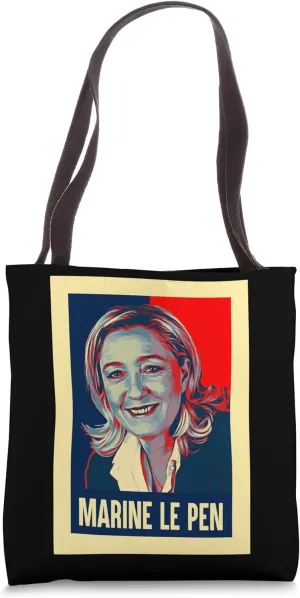 Vote Marine Le Pen French Presidential Candidate 2022 Tote Bag