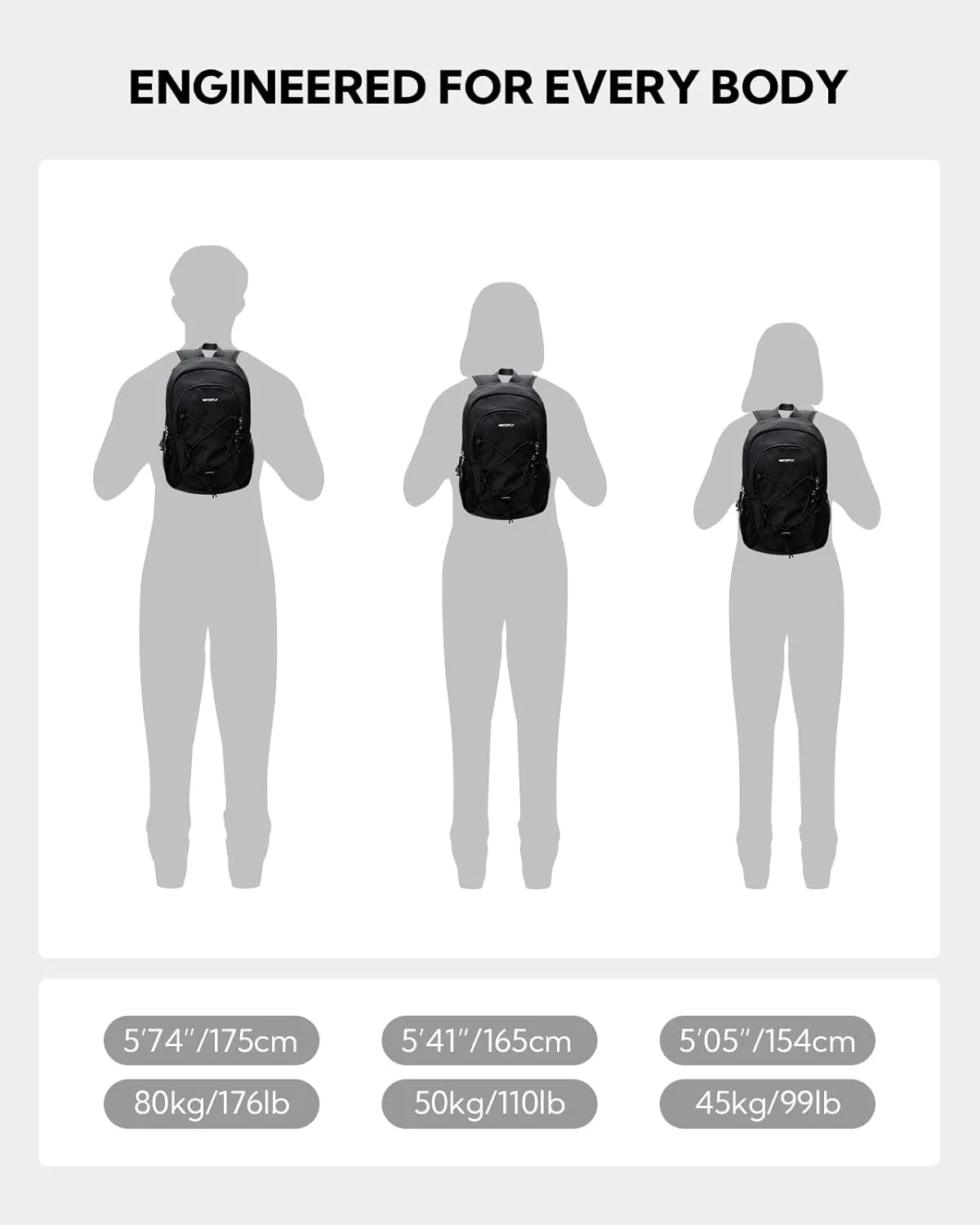 WATERFLY 12L Small Hiking Backpack: Day Pack Lightweight Travel Bag Camping Fitness Cycling Outdoor Sports Daypack For Women Men Teenager