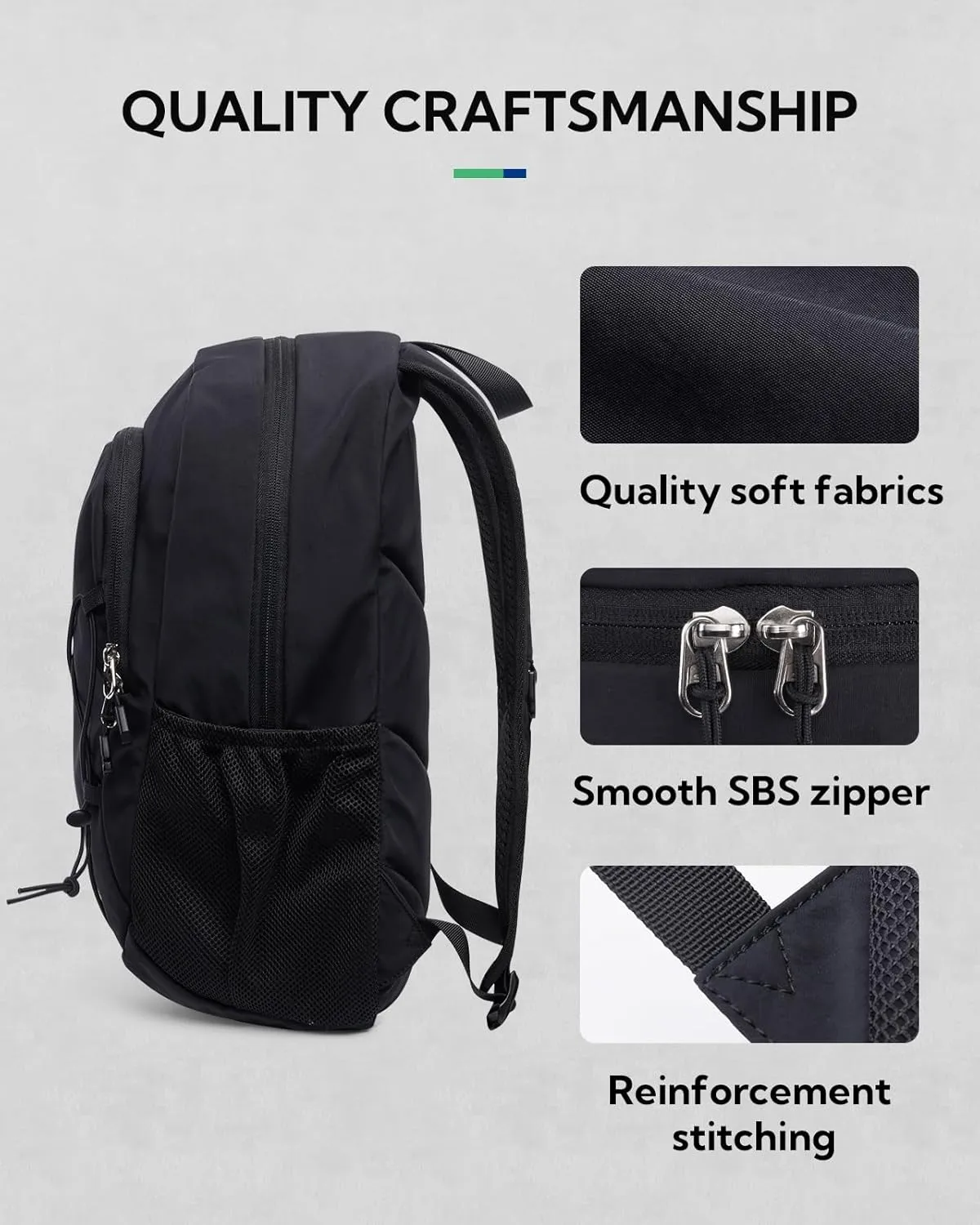 WATERFLY 12L Small Hiking Backpack: Day Pack Lightweight Travel Bag Camping Fitness Cycling Outdoor Sports Daypack For Women Men Teenager