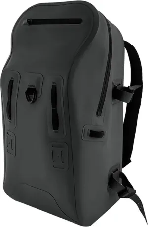 Waterproof Hiking Backpack, TPU Material, Airtight Zipper System, External Buckles(Black)