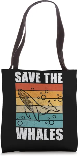 Whale Lover Marine Scientist Biology Environmentalist Whale Tote Bag