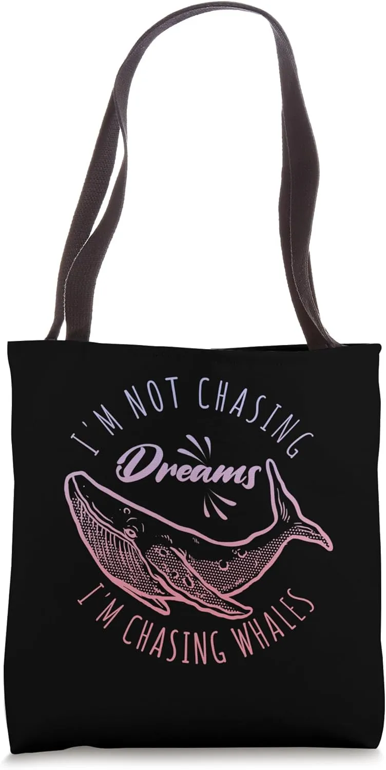 Whale Watching Season I Beluga Whale Marine Cetacean Tote Bag