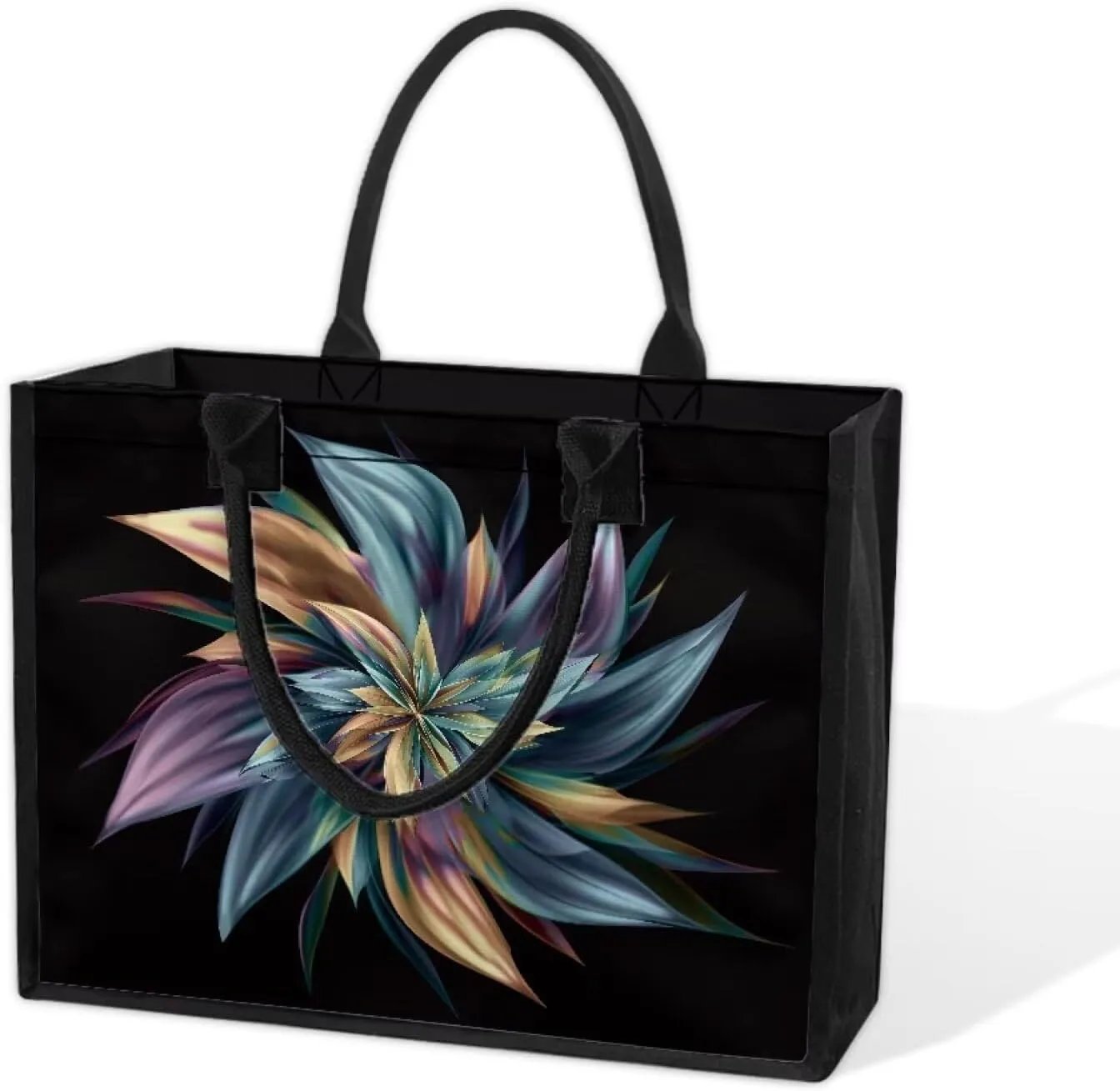 White Yellow Flowers.Gifts for Women,Featuring Distinctive Patterns Tote Bag Best Friend Birthday Gifts for Women.