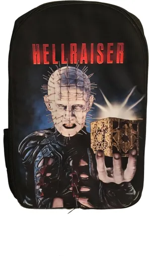 Wild Star Hearts WSH Horror Bag - Hellraiser - Pinhead Halloween Horror Movie Merchandise Satchel Backpack Handbag