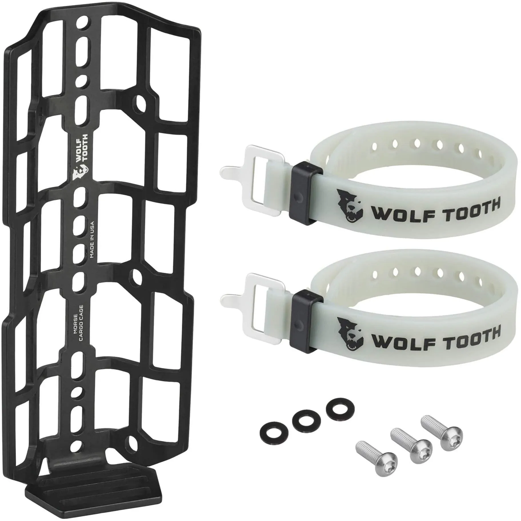 Wolf Tooth Morse Cargo Cage w/ 2 Straps